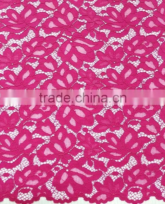 Wholesale High Quality Nylon/Cotton Strand Lace Fabric T8029