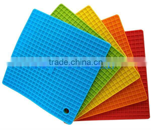 Square-shaped Non-stick silicone cup holder