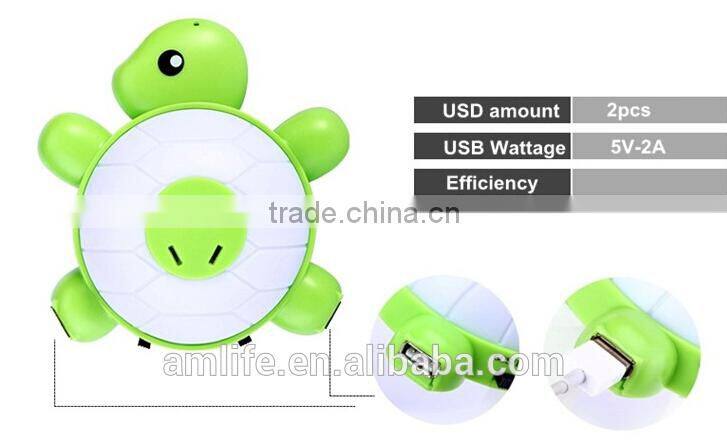 Energy saving smart light turtle voice sound sensor light baby small night LED light