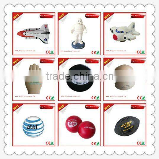 2016 new design hot sale anti PU bus shape squeeze ball for gift
