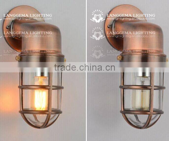 Anituqe bronze bulkhead wall light lamp lights fixture outdoor wall light waterproof