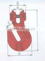 G80 Italian type clevis shortening grab hook