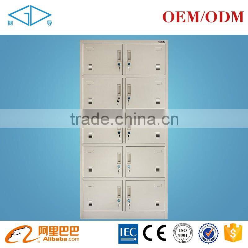 2016 hot sale 3 door wardrobe with mirror