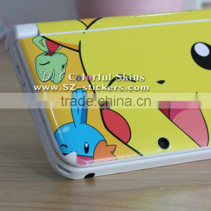 Customize skin sticker for nintendo 3ds xl skin