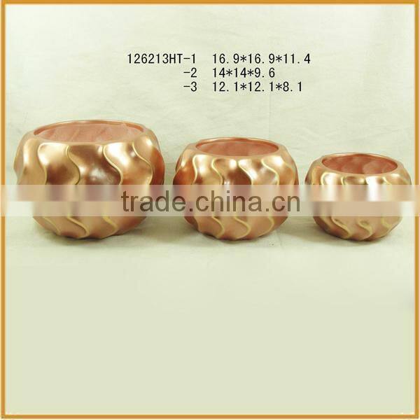 Wholesale price good quality china factory oval flower pot