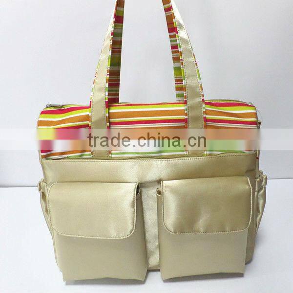 Fashion Stripe Mother Bag
