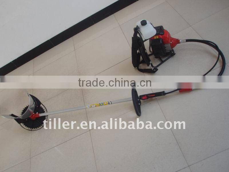 Black High efficiency garden grass cutter machine with strong engine