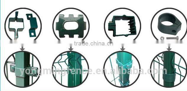 Cheap double wire mesh garden fencing