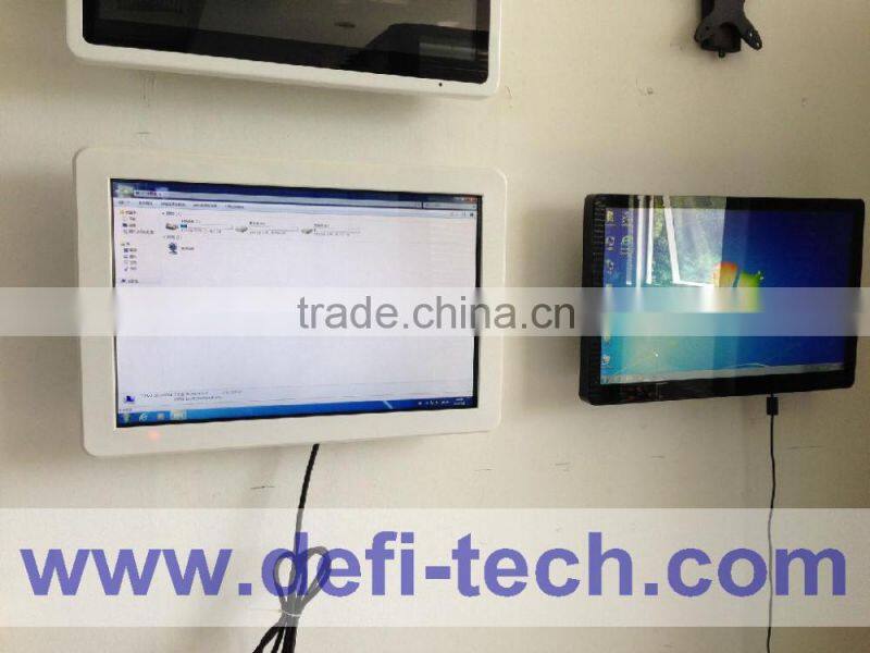 10 points with different size wall mounted touch screen monitor