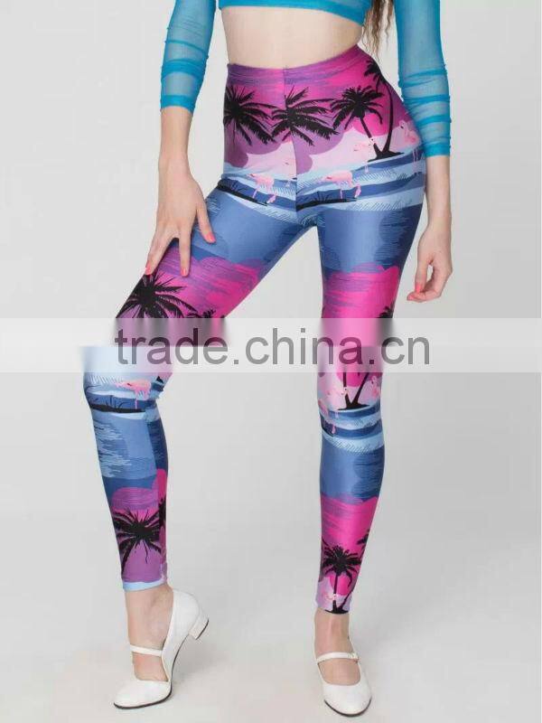 Custom cartoon printed tights leggings