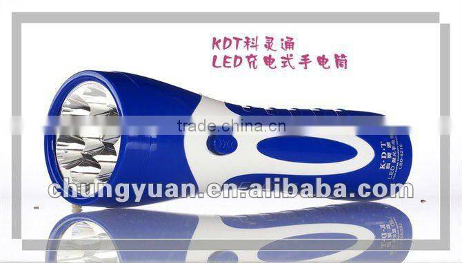 long life rechargeable led torch LED-8216
