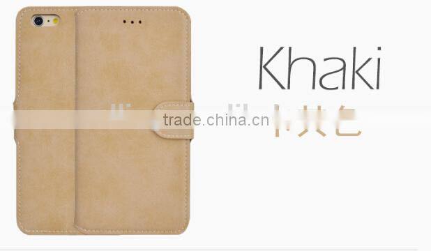 Factory Wholesale Retro Matt Polished Leather Case For iPhone 5/5s