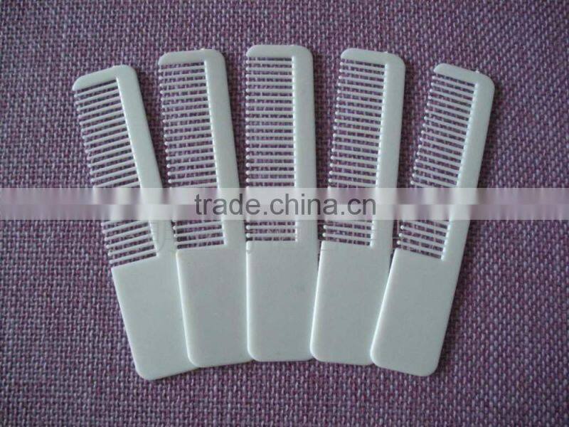 Disposable hairbrush pp handle hotel comb different comb