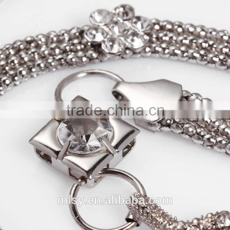 Snake shaped manufacture fashion zinc alloy decorative ornament chain Brightness F1-80026