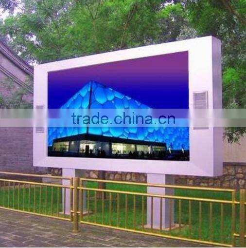 Outdoor LED Display Screen P16 Front Maintenance Static Scanning Full Color SMD
