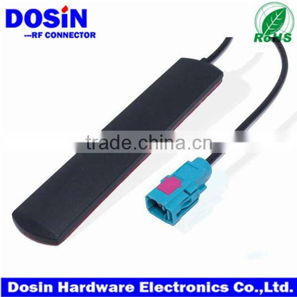 FAKRA SMB Code B Straight Jack Female solder/crimp White colour for radio with phantom connector