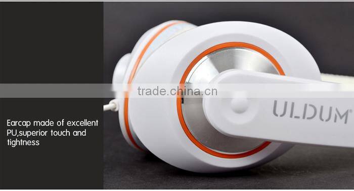 Headset factory over ear wired 3.5mm connectors stereo mp3 headphone