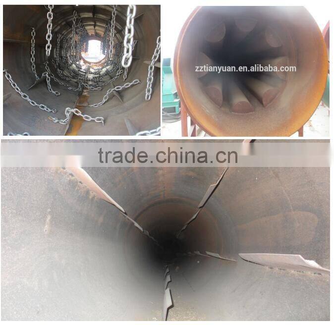 Rotary Type Sawdust Dryer Machine