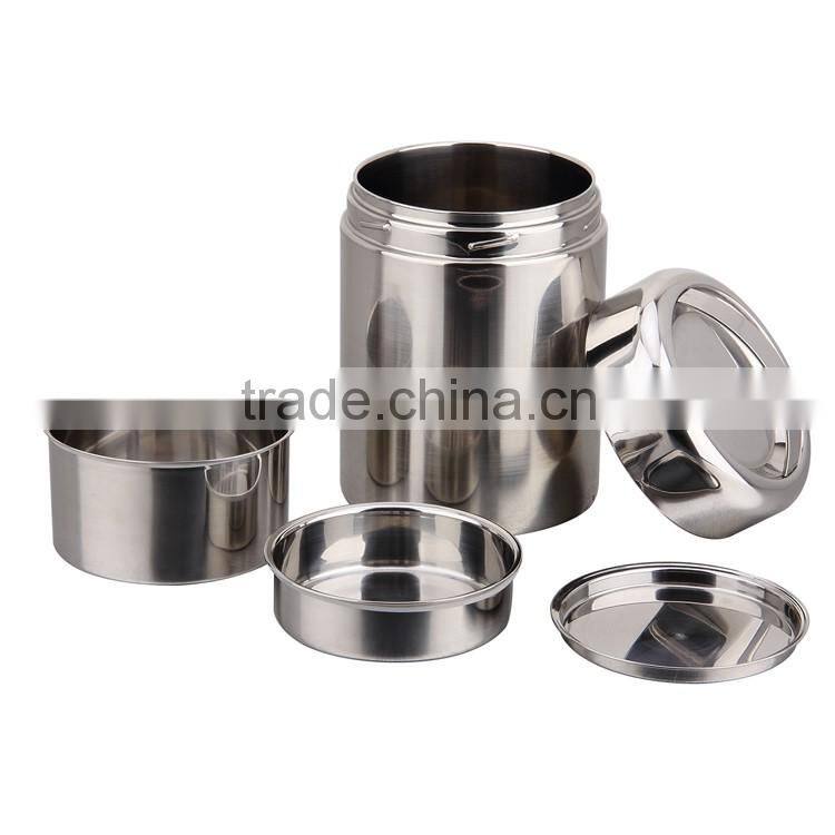 Stainless steel insulated food warmer container