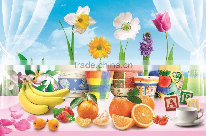 Western food decoration wallpicture advertising murals