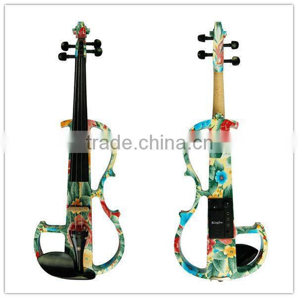 The 2013 new beautiful fashion colorful electric voilin SVE500