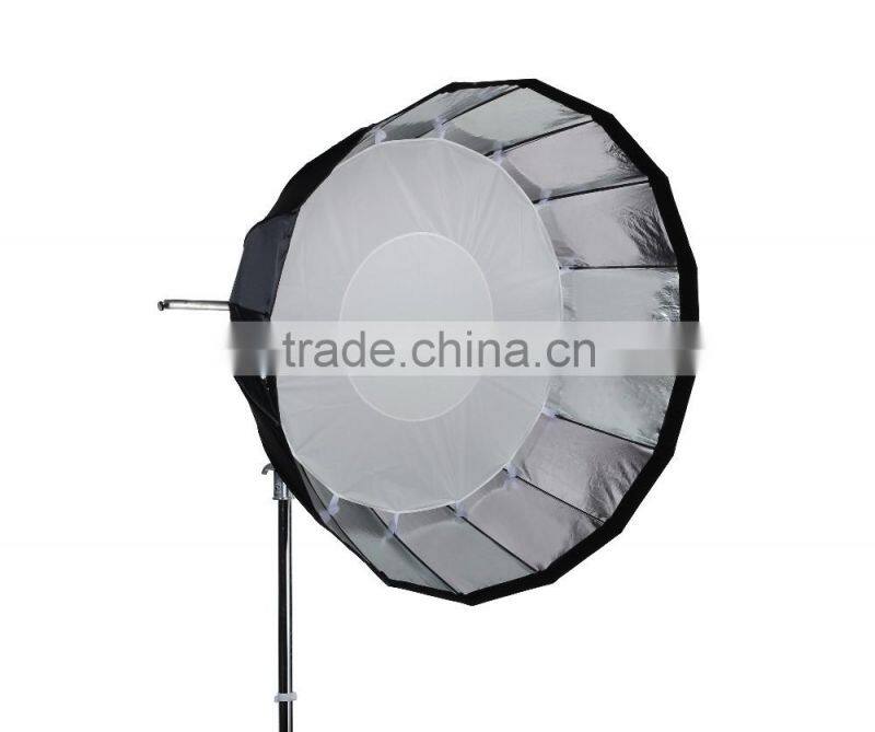 CONONMARK 120CM parabolic Softbox for photolight with mount comet