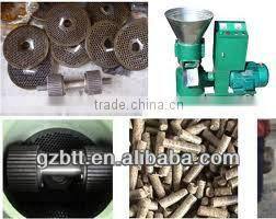 flat die wood pellet making machine made in china/ animal pellet making machine