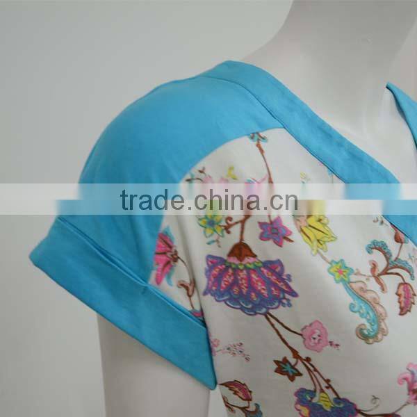 cotton blue adult pajamas