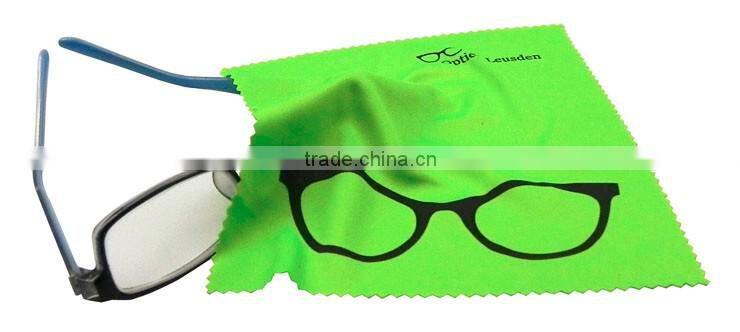 Silk Screen Logo Printed Cleaning Microfiber Spectacle Cloth