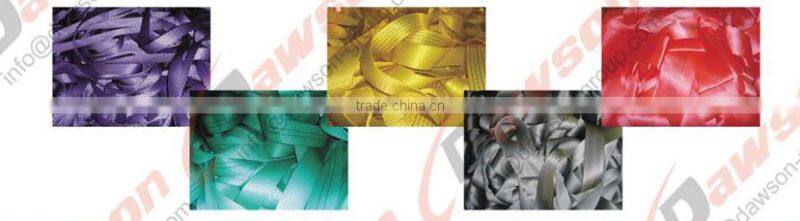 Webbing material for sling Eye-eye webbing sling polyester webbing sling
