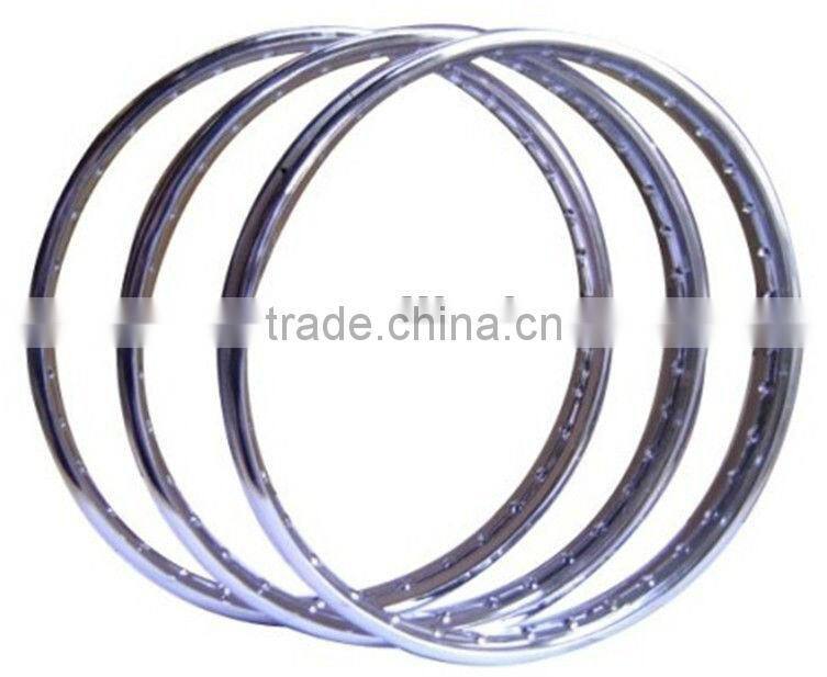 Good quality 1.85X21 motorcycle alloy aluminum apolished wheel rim