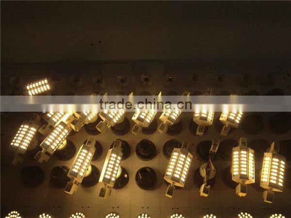 Zhejiang Factory LED R7S 118mm 10W 21SMD 5630 85-265V AC 6000K Light Led Lamp Garden Light Two Years Warranty CE RoHS Approved