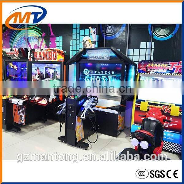 2016 New promotion video game machine /shooting gun simulator for amusemnt park with high quality