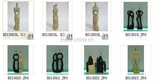 DD-DA008B-L sandstone Kungfu human being figurines