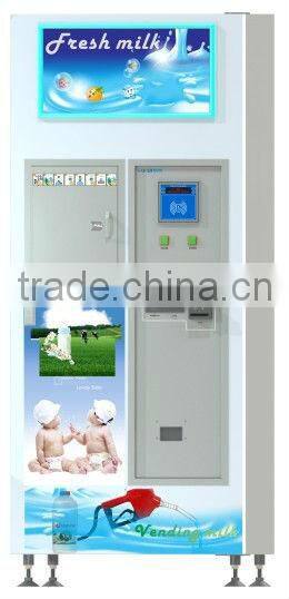 Fresh Milk vending machine with Refrigerant R134a(CE ROHS approval)