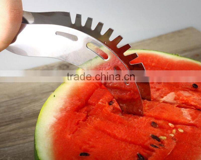 Stainless Steel Fruit Knife /Essential Home Kitchen Watermelon Slicer/Watermelon Knife