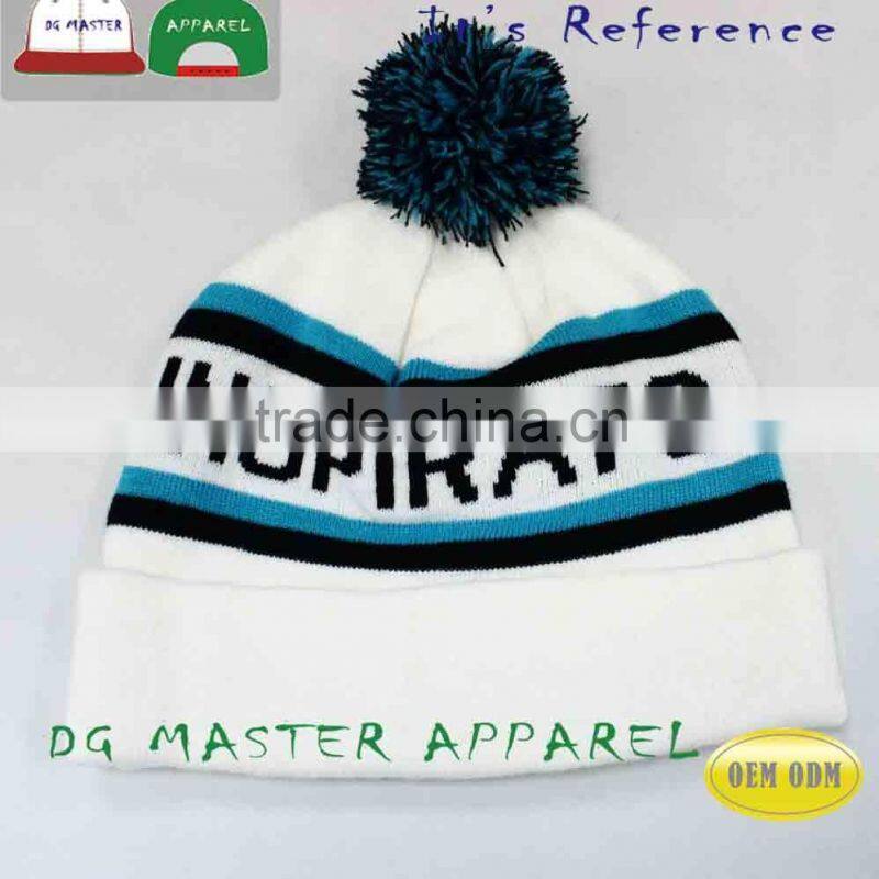 beanie knitted hat in winter hats for new style