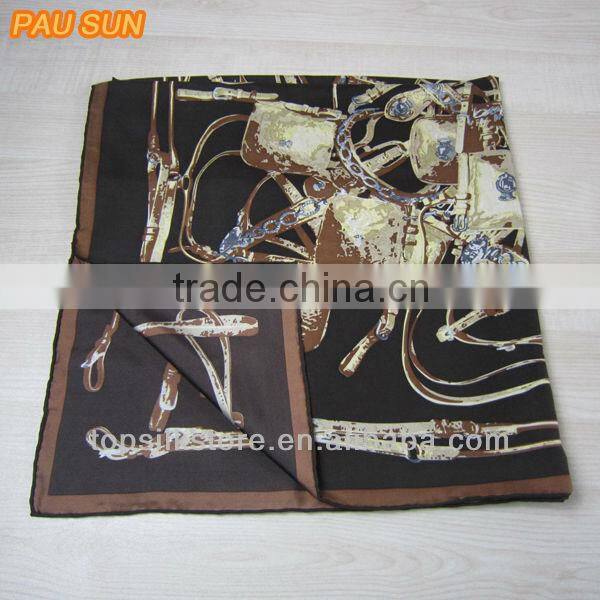 Designer brand twill silk scarf,fashion accessory,wholesale new twill silk scarf
