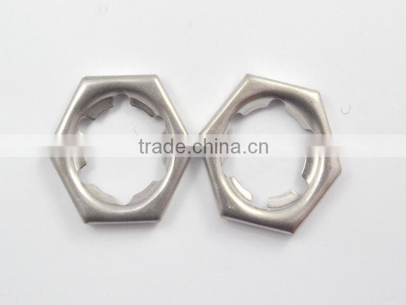 Stainless steel self locking nut