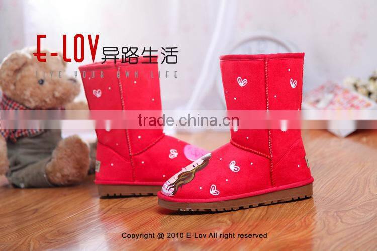 NO.UR0032016 hot sales high quality and cheap latest design women winter shoes