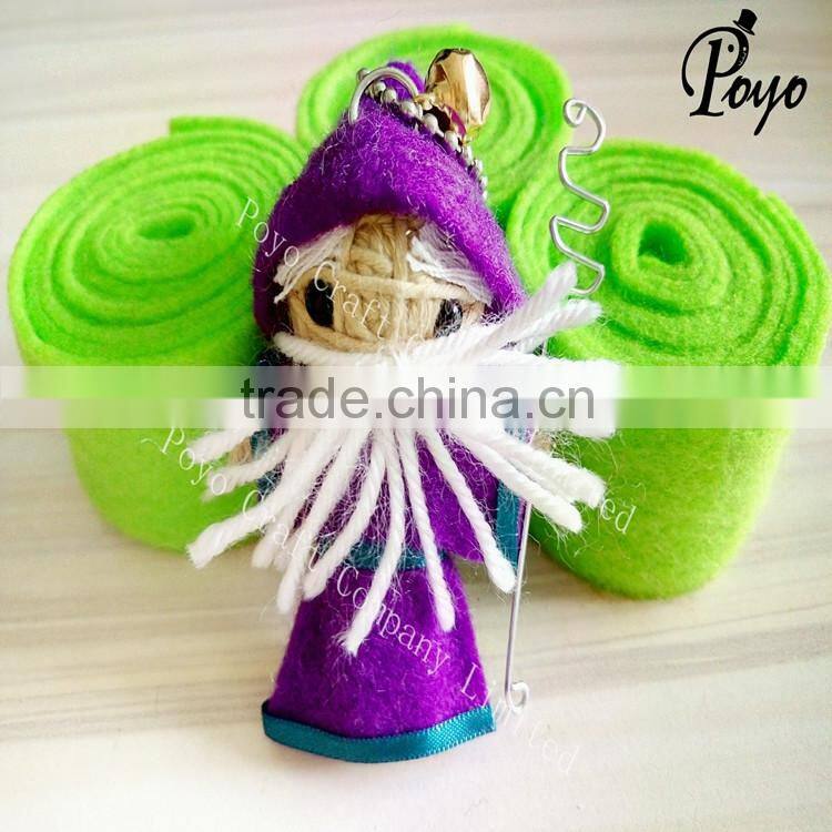 creative string voodoo doll pendant