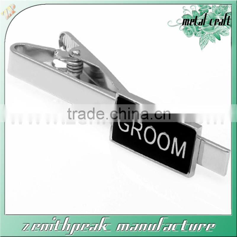 2016 Prefessional metal custom tie clip/custom tie pin/custom tie bar