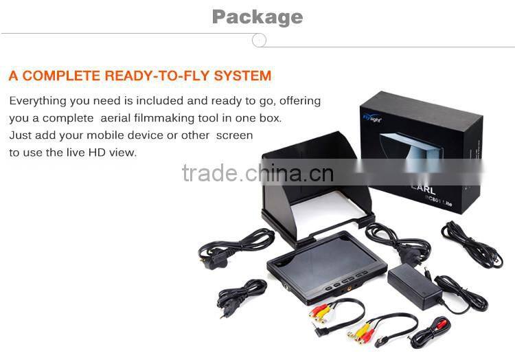RC801Lite 32CH 7" 5.8GHz Diversity FPV LCD Monitor