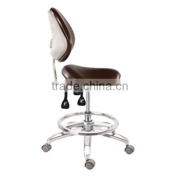 Dental saddle chair, Salon saddle chair, Doctor saddle chair