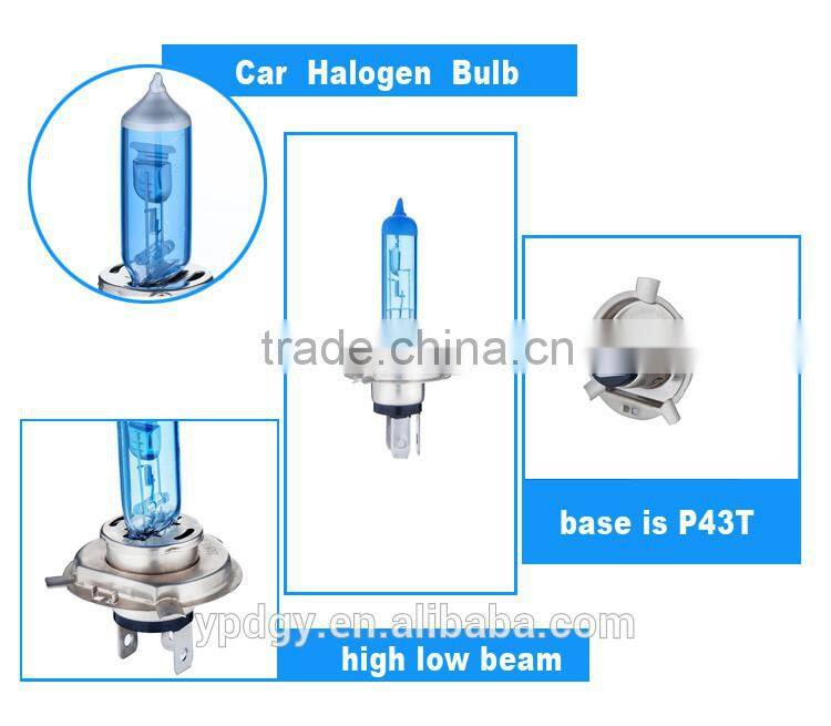 OEM China GE Supplier h4 halogen bulbs 12v 100w 90w auto lighting car bulbs