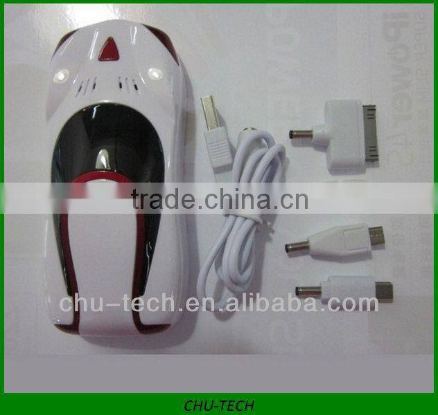 5200mah car shape charger