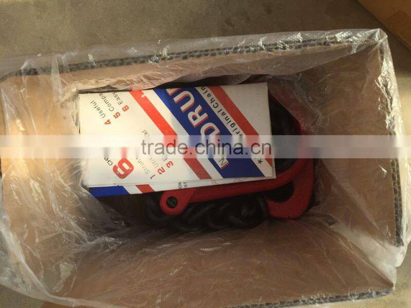YTD two legs hand drum lifter with g80 load chain