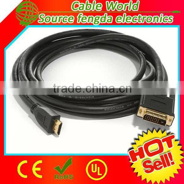 OEM vga/dvi cable assembly hdb 15-pin plug vga cable