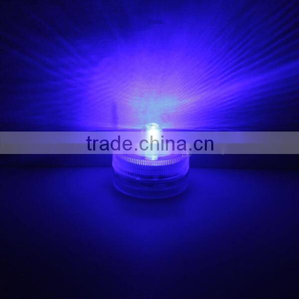 12Pcs Colorful Submersible Tea lights Waterproof Led Candles for Wedding