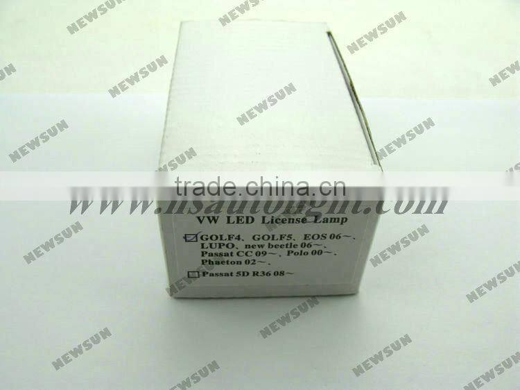 led license light for golf 4 led license lamp for EOS led license plate interior lamp for LUPO